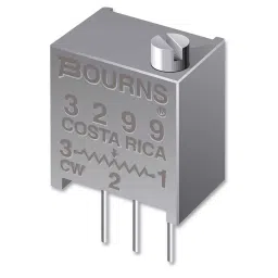 Bourns TRIMMER, POT, 250 OHM, 10%, 25TURN, TH Model No - 3299W-1-251LF-image-88