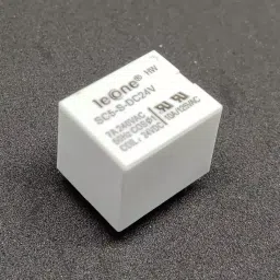 Invento ISC 1506-4 White Current Sugar Cube PCB Mount Relay SPDT Relay 7A Set of 10 image 1