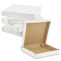 MM WILL CARE 8.5x8.5x1.8 inch White Cardboard Pizza Box (Pack of 50)-picture-26