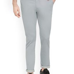 Basics Men Printed Comfort Trousers-picture-39