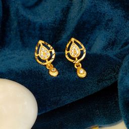 GOLD CASH Classic Studs Earrings-49