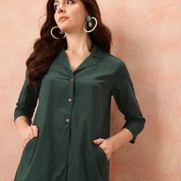 all about you Women Pure Cotton Shirt Kurta with Trousers-picture-49