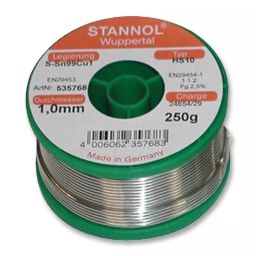 STANNOL Solder Wire, Lead Free, 2.0Mm, 250G, 535769-image-36