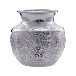 Joyalukkas 92.5 Sterling Silver Kalash - 204.15 gm-image-10