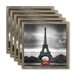 ArtzFolio Copper-Toned 5 to 7 Pieces Wood Wall Photo Frames-image-40