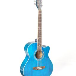 Kadence Frontier 40 Inches Acoustic Guitar Fr 01 With Bag - Blue-picture-20