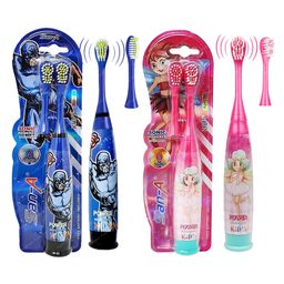 FunBlast Cartoon Theme Electric Toothbrushes for Kids  Pack of 2 Multicolor-image-38