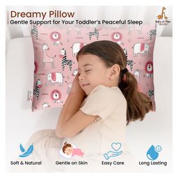 Baby of Mine Premium Baby Infant Pillow for Kids Age 1 year To 5 Years - Imported Super Soft Fabric - Zebra Print-21