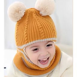 SYGA Wool Knitted Cap - Yellow-image-82