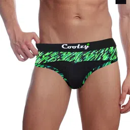 COOLZY Pack Of 2 Printed Anti Microbial Briefs EOSHBF2K005-S-54