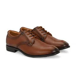 Azzaro Black Men Leather Formal Derbys-picture-31