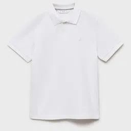 Mango Kids Boys Polo Collar Cotton T-shirt-picture-41