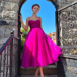 LULU & SKY Tulle Fit & Flare Midi Dress-picture-24
