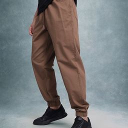 The Roadster Life Co. Men Pure Cotton Relaxed Fit Joggers-image-122