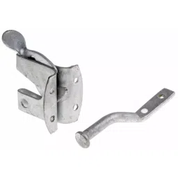 RS PRO Steel Gate Latch, 110 x 49 x 51mm Model No 8946755-43