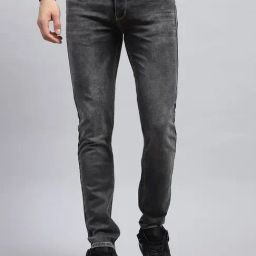 Monte Carlo Grey Skinny Fit Jeans-image-54