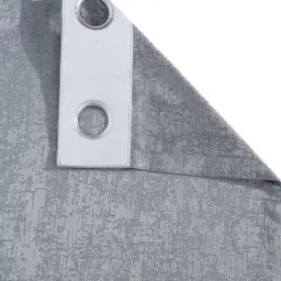 Hosta Homes Grey Polyester Window Curtains image 4