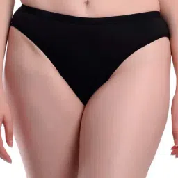 AROUSY Black Cotton Bikini Panty-image-8