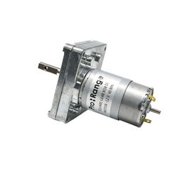 Pro-Range MG555 12V 60RPM Square Gearbox DC motor For DIY Project Encoder Compatible image 2