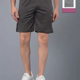 Force NXT Grey Regular Fit Sports Shorts- Pack Of 2-image-33