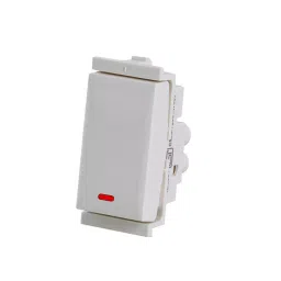 RAPID Sumo Switch With Indicator 1 Module 6 Amp 1 Way White, R-2028 (Pack of 20)-picture-27