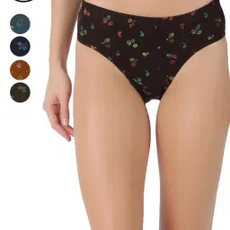 Dollar Missy Multicolor Printed Panty (Pack of 5)-image-47