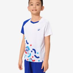 Perfly By Decathlon Boys White Lite Badminton T-Shirt-image-87