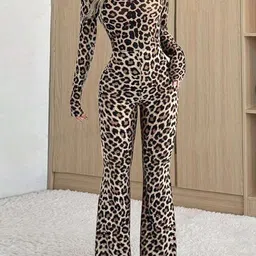 StyleCast Women Animal Printed Culotte Jumpsuit-picture-9
