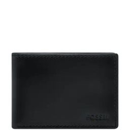 Fossil Derrick Black Casual Leather Bi-Fold Wallet for Men-image-79