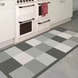 Obsessions Taupe Machine Made Anti-Static In & Outdoor Geometric Carpet - Small-image-16
