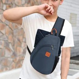 Fly Fashion Blue Solid Medium Backpack - 3.96 Ltrs-14