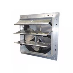 Dayton 254 mm(10 Inch) Blade Shutter Mount Exhaust Fan, 484X37-15