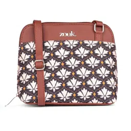 ZOUK Multicolor Printed Cross Body Bag image 2