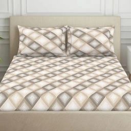 Welspun blue polycotton harmony large bedsheets-image-74