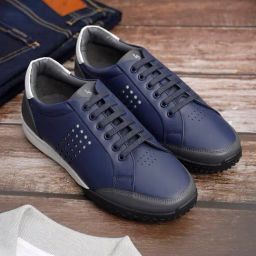 Louis Stitch Men's Brazillian Blue Casual Sneakers-image-45