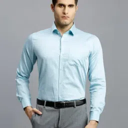 Reid & Taylor Green Cotton Regular fit Solid Shirt-picture-19