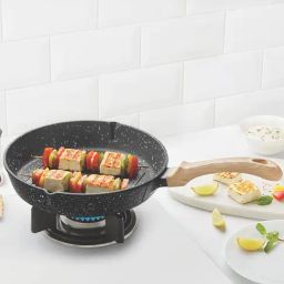 Borosil Black Aluminium Fry Pan - (1000ml)-image-71