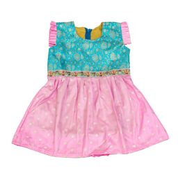 BAESD Girls Self Design Fit and Flare Dress-image-56