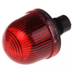 Werma Beacon EM 206 Series Red Steady 12-48 V AC/DC Panel Mount Incandescent LED Bulb IP65, 206.100.00-image-99