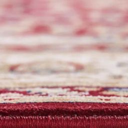 Obsessions Red & Beige Anti-Static Machine Made Classical Carpet - Large image 5