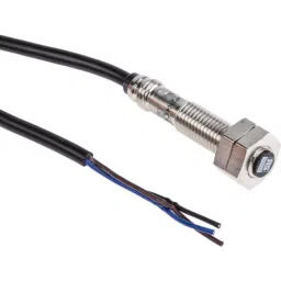 RS PRO Inductive Barrel-Style Proximity Sensor M8x1 2 mm Detection PNP 10-30 V DC, 2066152-14