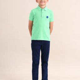 U.S. Polo Assn. Boys Green Cotton Polos-image-53