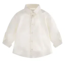 Guess Kids Pure White Regular Fit Shirt-picture-34