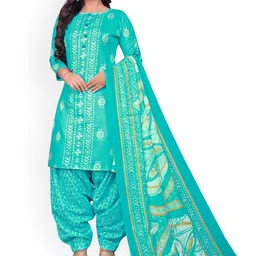 WOWETHNIC Printed Unstitched Dress Material-image-83
