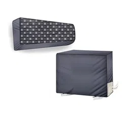 The Furnishing Tree Split AC Cover Set of Indoor and Outdoor Unit Used for 1.5 Ton Lloyd GLS18B3YWB-image-80