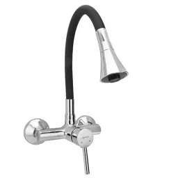 Aquieen Sink Mixer Tap Brass Chrome Finish Black, AQN 715-image-78