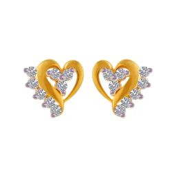 P.C. Chandra Jewellers 14 kt Gold Earrings-picture-3