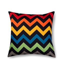 SEJ by Nisha Gupta  Single Multicoloured Printed 16'' x 16'' Square Cushion Cover image 3