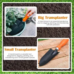 Go Hooked Garden Tools With Soft Grip Handles Garden Accessories - Set Of 5 image 4