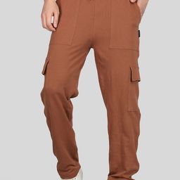 Raxedo Men Mid-Rise Pure Cotton Cargos-image-25